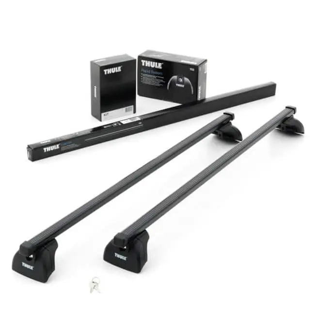 Thule 753 Evo SquareBar, Kit 3000 Sarja Kiinnityspisteet