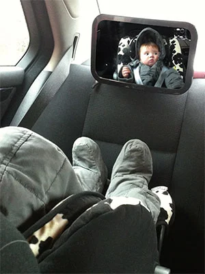 Säädettävä Takaistuinpeili "baby Mirror"