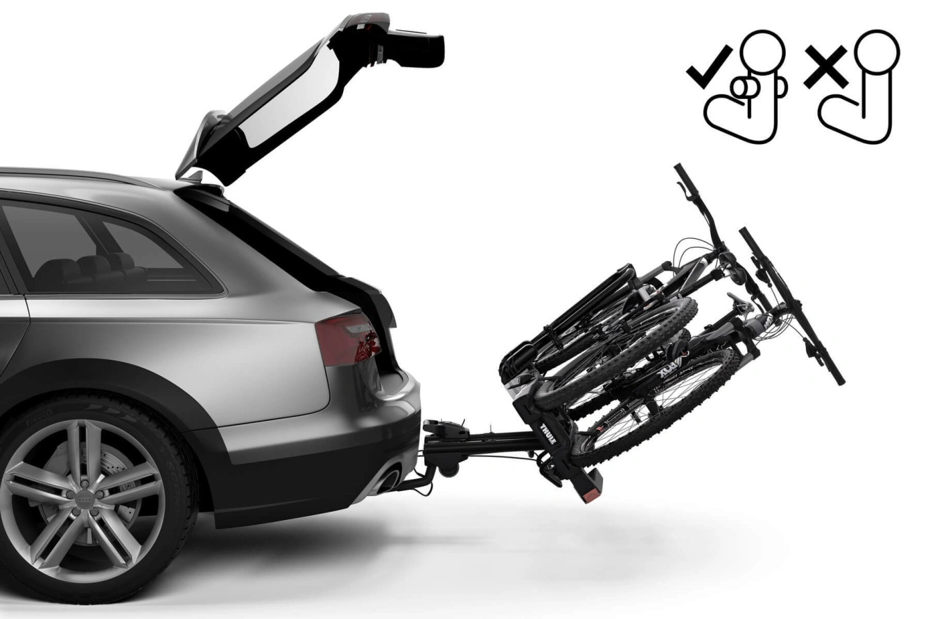 Thule EasyFold XT F 2 Fix4Bike Vetokoukkuun (kahdelle Pyörälle) - Image 3