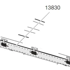 Thule Lukituskisko 1720mm