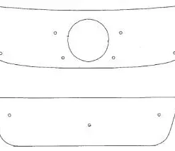 Tammer-Suoja Volkswagen Touran Vm. 2007-2010